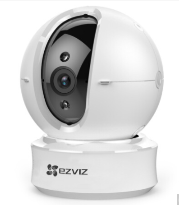 萤石C6H宇航员版 360°全景云台无线网络摄像头 智能家居 wifi监控摄像机 语音对讲 海康威视-智能安防品牌