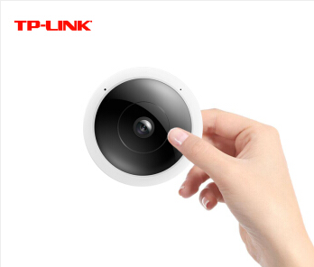 TP-LINK普联安防监控设备迷你家用摄像头无线微型监控摄像头 IPC55A[500万全景] 32G内存